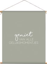 Textielposter binnen geluksmomentjes