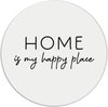 Home Is My Happy Place - Multicolour