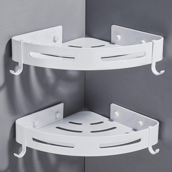 METALEN BLODE SHEA Design doucheplank Wit 30 cm zonder boren. Gemaakt METALEN BLODE SHEA Design doucheplank Wit 30 cm zonder boren. Gemaakt