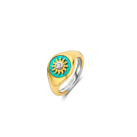 TI SENTO Ring 12335TQ - Zilveren dames ring