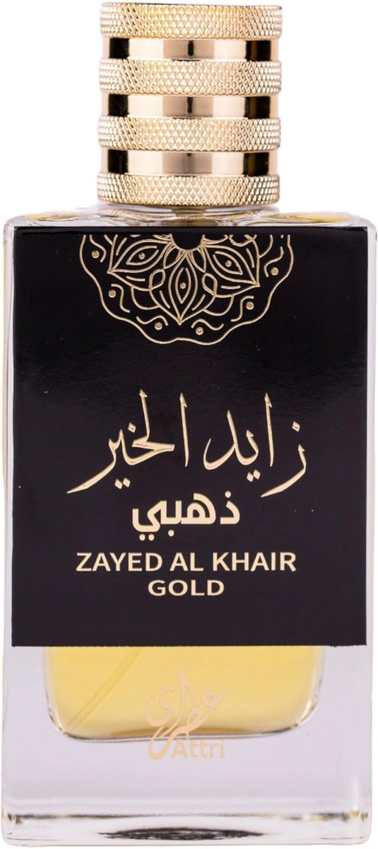 Goedkoopste Attri Zayed Al Khair Gold - Men's fragrance - Eau de Parfum - 100ml