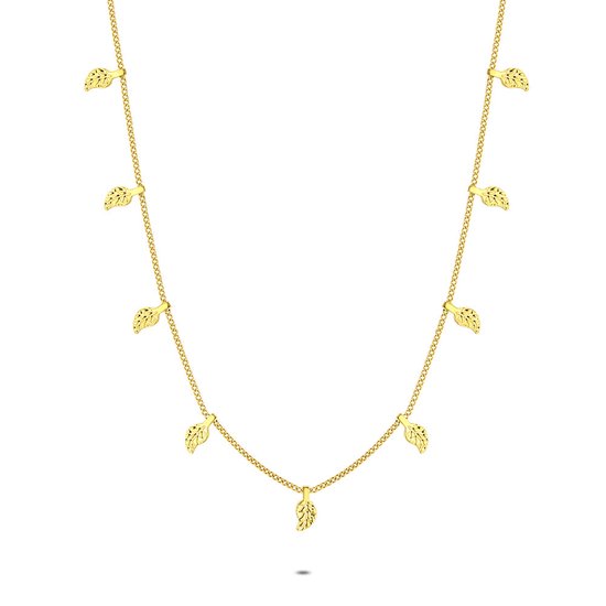Shop de Goudkleurige Halsketting met bedels nu bij Ladylike! – Ladylike Fashion