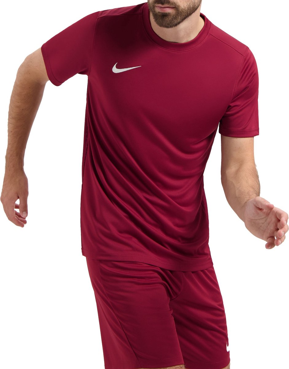 Nike Park VII Shirt Korte Mouw - Bordeaux | Maat: M - Nike