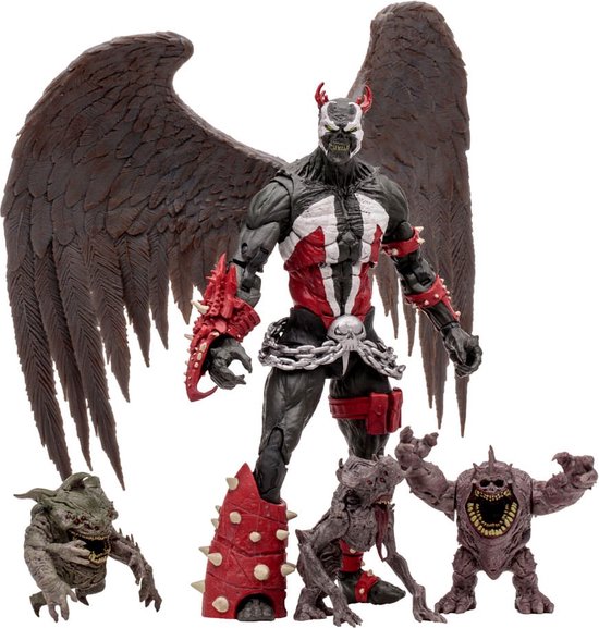 Spawn Megafig Action Figure King Spawn with Wings and Minions 30 cm