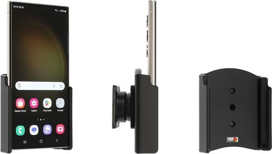 Foto: Brodit houder geschikt voor samsung galaxy s23 ultra passieve houder met swivelmount