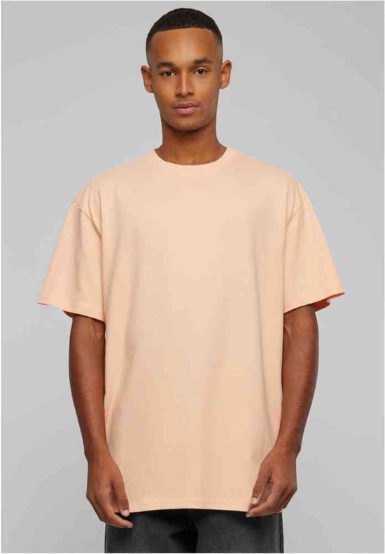 Urban Classics - Heavy Oversized Heren T-shirt - 5XL - Roze