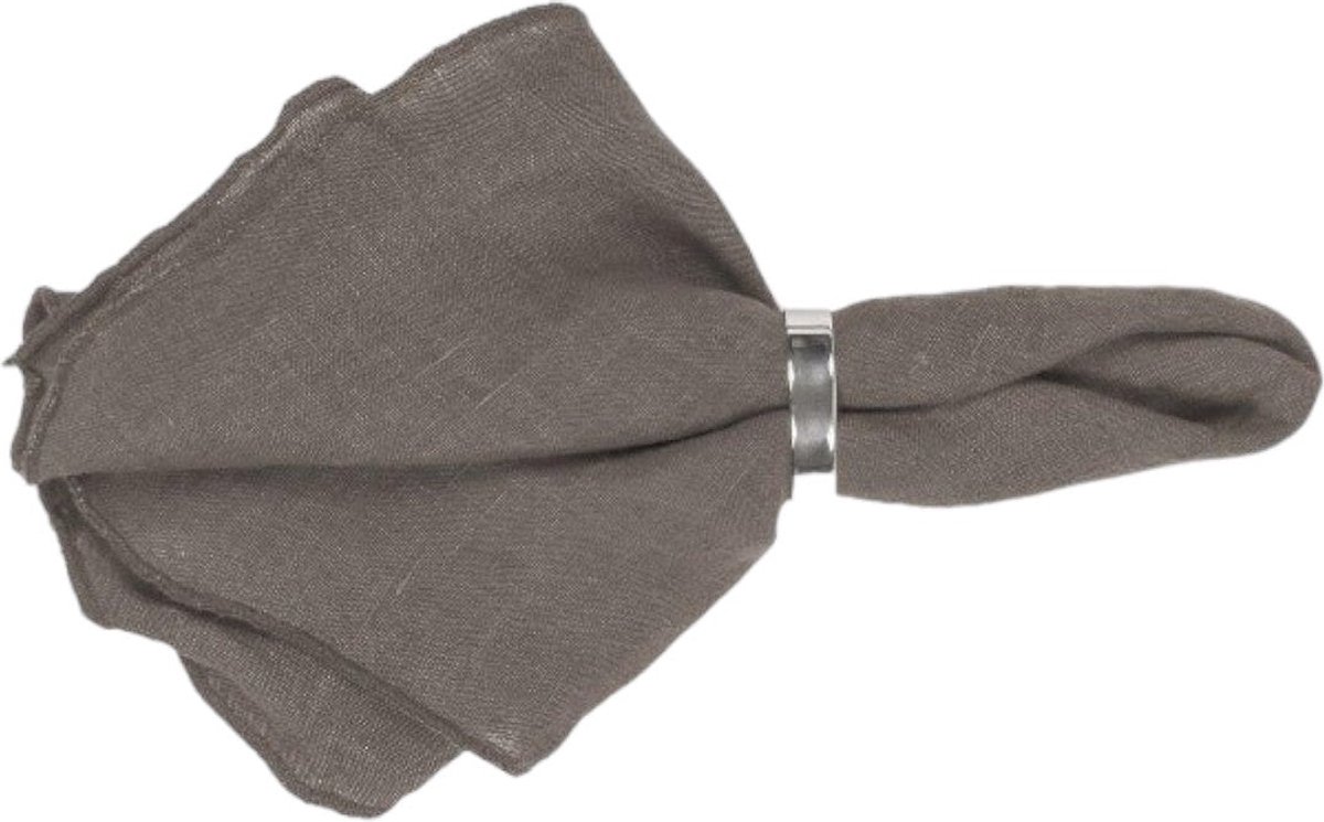 Broste Copenhagen linnen servet Gracy taupe