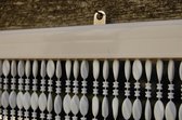 Casa Rideau de Porte Rideau de Perles Dijon 1 90x210cm blanc