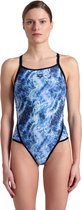 Arena W Pacific Swimsuit Super Fly Back black-blue Multi
