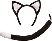 Rubies Set d'habillage chat/chat - oreilles/queue - noir - pour enfants