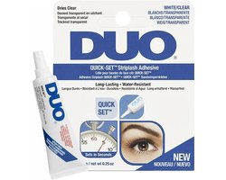 Duo - Quick-Set Striplash Adhesive White/clear 7 gr
