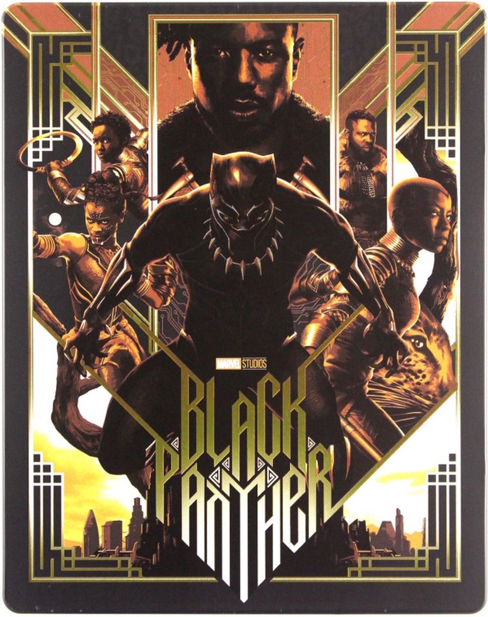 Black Panther [Blu-Ray 4K]+[Blu-Ray]-