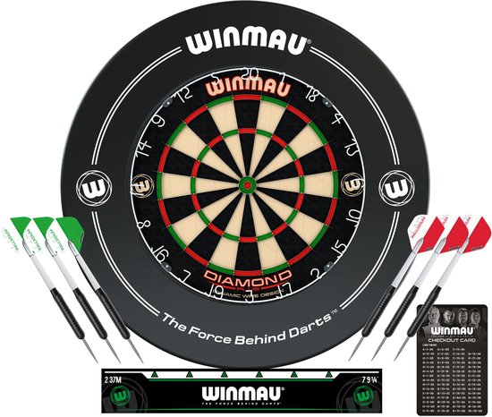 Winau Advance 500 Series – Juego de dardos profesionales de tungsteno