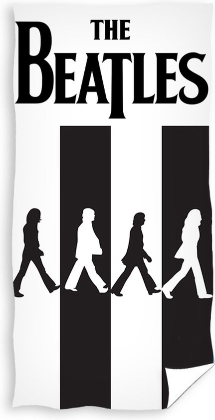 The Beatles Strandlaken Abbey Road - 70 x 140 cm - Katoen
