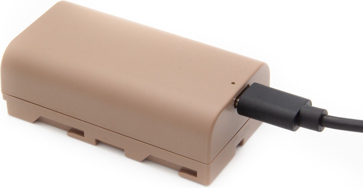 ChiliPower accu NP-F550 USB-C versie voor Sony - 2600mAh