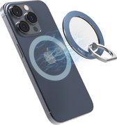 iRing Mag - Telefoonring - Telefoonhouder magnetisch - Ringhouder - MagSafe - iPhone - Staalblauw