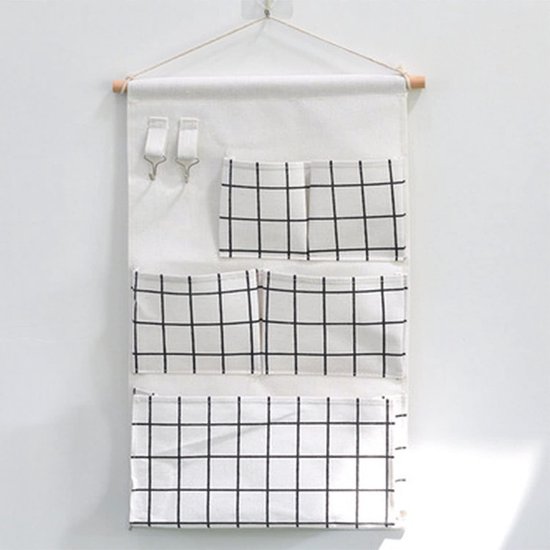 Creatieve Opbergoplossing Kyaoayo Deur-/wandorganizer – Hangende Opbergtas Met Meerdere Vakken, Voor Badkamer, Kinderkamer Of Slaapkamer Organizer Over De Deur