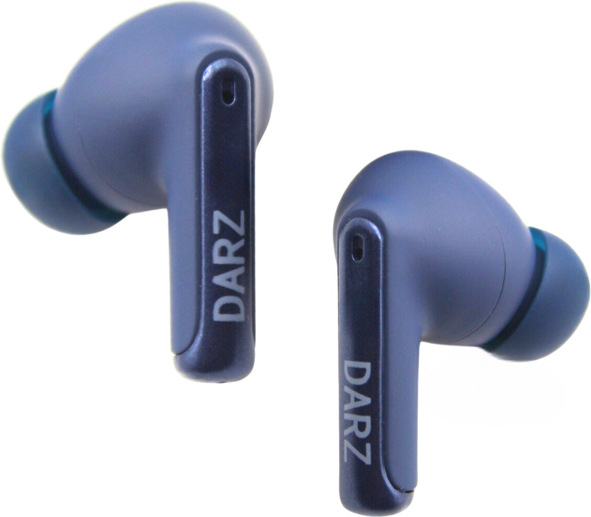 DARZ Draadloze Oordopjes - Draadloze Oortjes Bluetooth - Oordopjes Draadloos - Oortjes Draadloos - Bluetooth Oordopjes - Sport Oordopjes met Ruisonderdrukking - ANC en ENC - Blauw