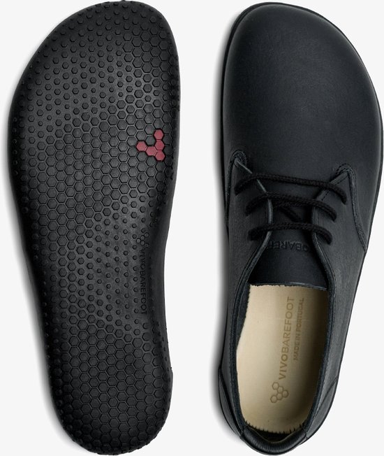 Vivobarefoot Ra III Obsidian - Mannen Barefoot Schoenen