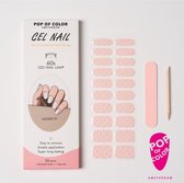 Pop of Color Amsterdam - Kleur: Milkshake - Gel nail wraps - UV nail wraps - Gel nail stickers - Gel nail foil - Nail stickers - Gel nagel wraps - UV nagel wraps - Gel nagel stickers - Nagel wraps - Nagel stickers