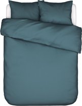 ESSENZA Minte Dekbedovertrek Denim Blue - Lits-Jumeaux XL – 260x200/220 cm