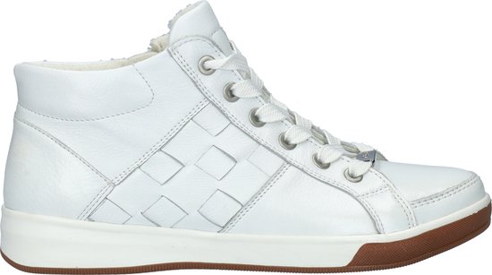 Ara Rome High dames hoge sneaker - Wit - Maat 37,5