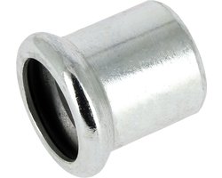 Bonfix C-staal M 15mm persfitting eindkap MF (staalverzinkt cv)