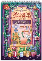 Colorya Wonderful Little World kleurboek voor volwassenen, Vol. III, A4 formaat, kleurboek voor volwassenen, stressverlichter, hoogwaardig papier zonder marge, enkelzijdig geprint