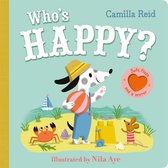 Felt Flaps mirror book - Camilla Reid4- Who's Happy?