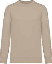 Sweatshirt Unisex XL Kariban Ronde hals Lange mouw Light Sand 50% Katoen, 50% Polyester