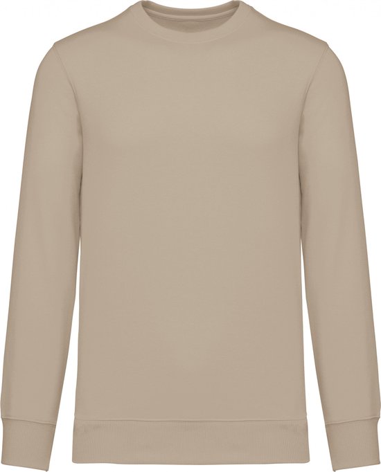 Sweatshirt Unisex XL Kariban Ronde hals Lange mouw Light Sand 50% Katoen, 50% Polyester