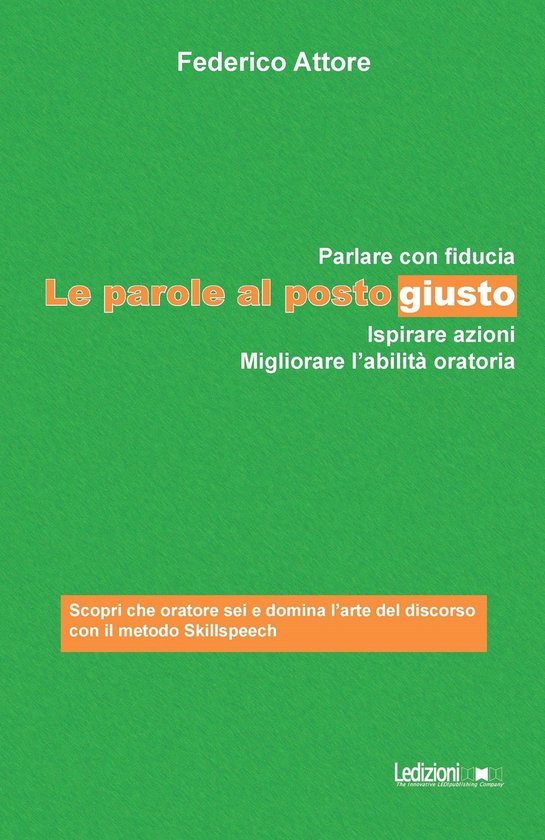 Le parole al posto giusto - cover