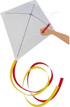 Günther Flugspiele Eenlijns Vlieger Paint your kite Spanwijdte 690 mm