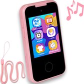 Silvergear Jouets Phone - Jouets Éducatif 3 ans - Jeux pour tout-petits/préscolaires - ABC - Rose