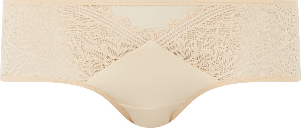 Chantelle - Floral Touch - Bedekkende shorty - Soft Feel - GOLDEN BEIGE