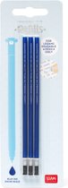 Legami Erasable Pen Refills - 3 stuks Blauw - Navulling