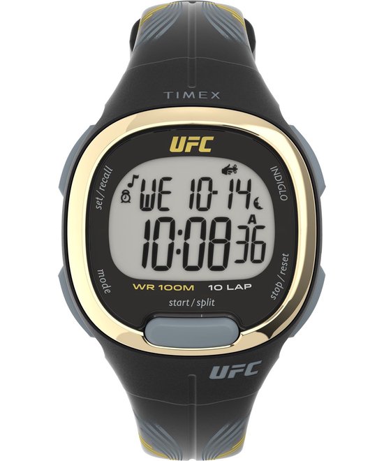 Timex UFC Takedown TW5M52000 Horloge - Kunststof - Zwart - Ø 33 mm