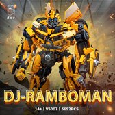 Kbox V5007 bricks - DJ-Ramboman - 5692 onderdelen - Transformers Bumblebee - Compatible met de bekende merken - Bouwdoos