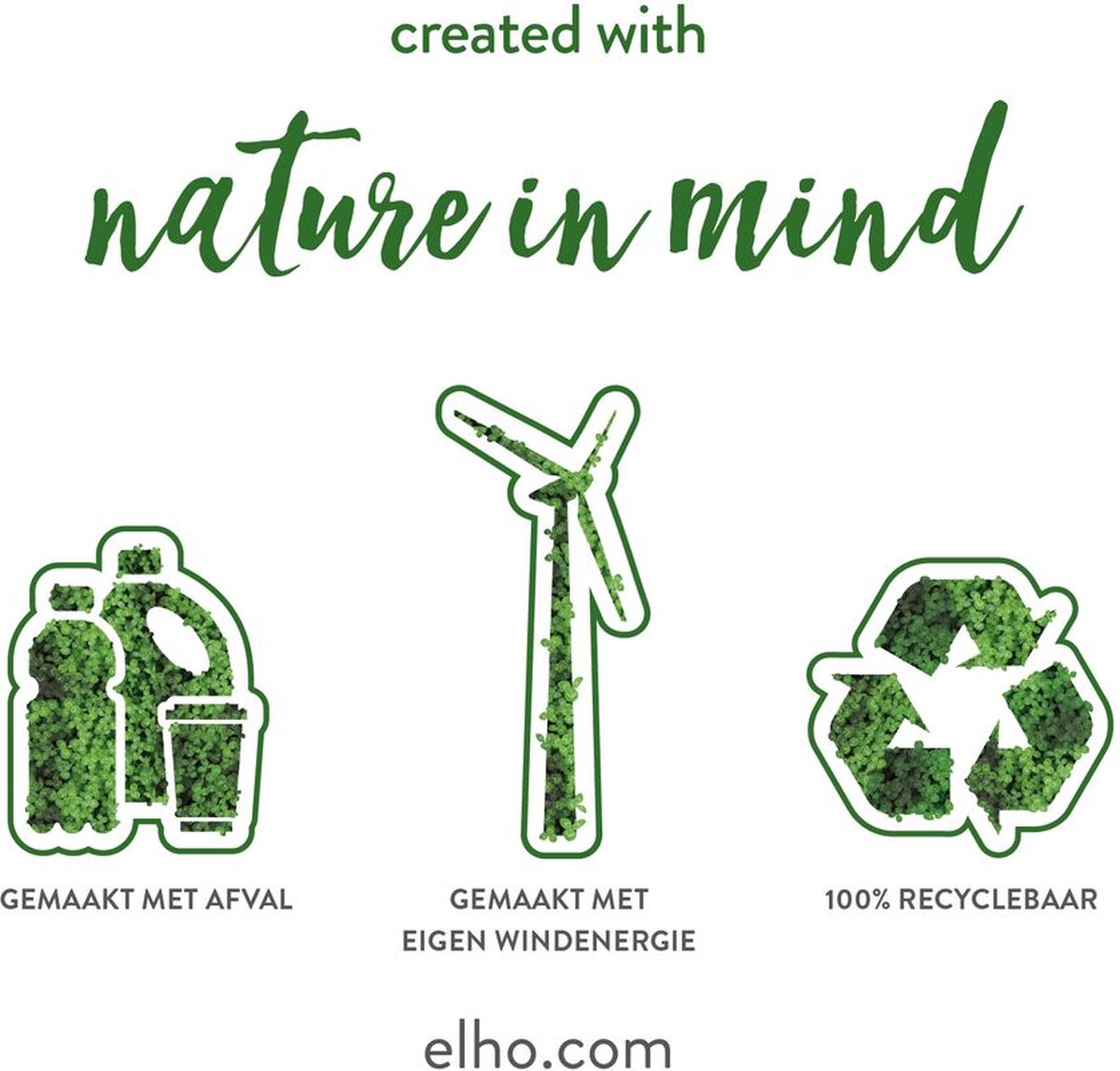 Soucoupe Elho Loft Urban - Ø24.4cm - Gris Ciment - Plastique Recyclé - Pour Plantes Extérieur