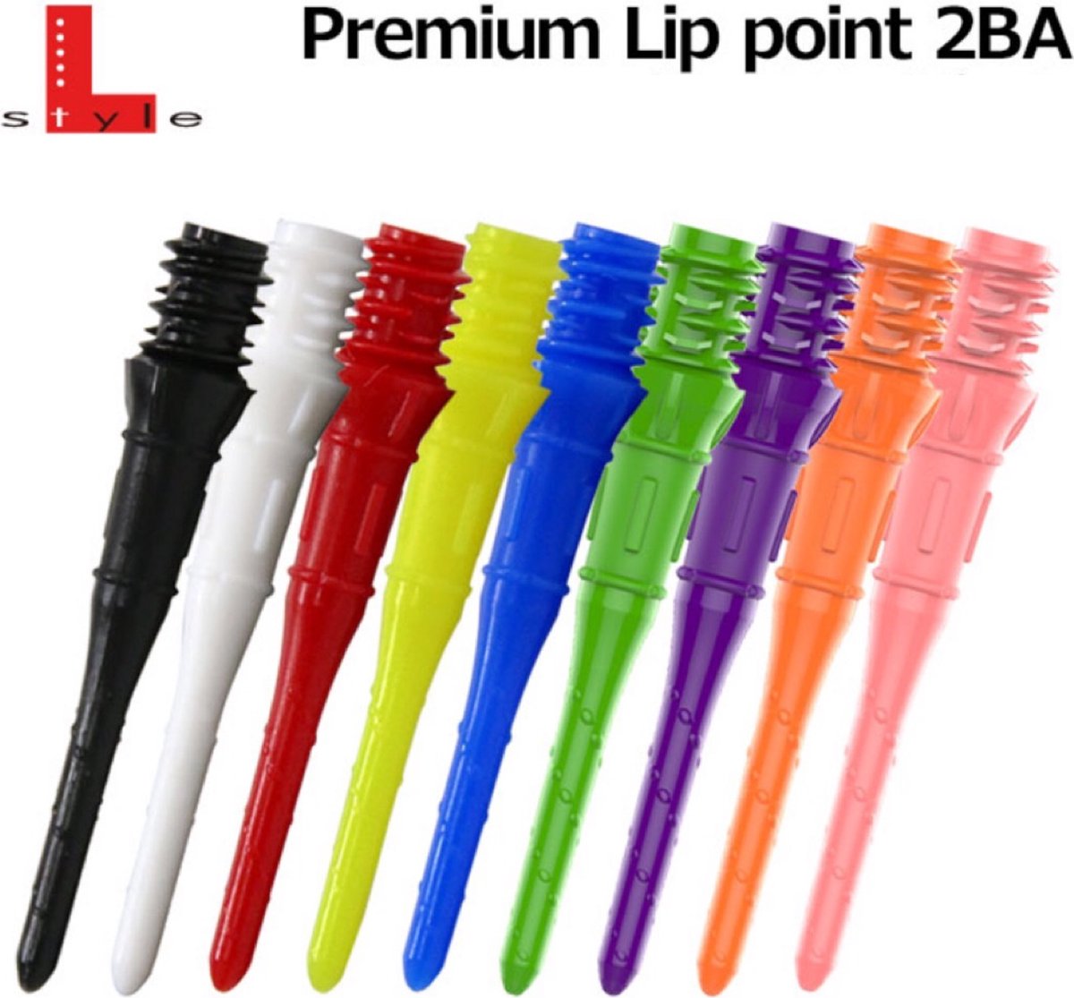 L-Style Premium Lip Points 2BA Soft Tips - Oranje