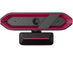 LORGAR Rapax 701 - Streamingcamera, 2K 1080P/60fps - 4 Mega CMOS-beeldsensor - Autofocus, Ingebouwde hooggevoelige microfoon met lage ruisonderdrukking - Ingebouwde webcam cover - Roze