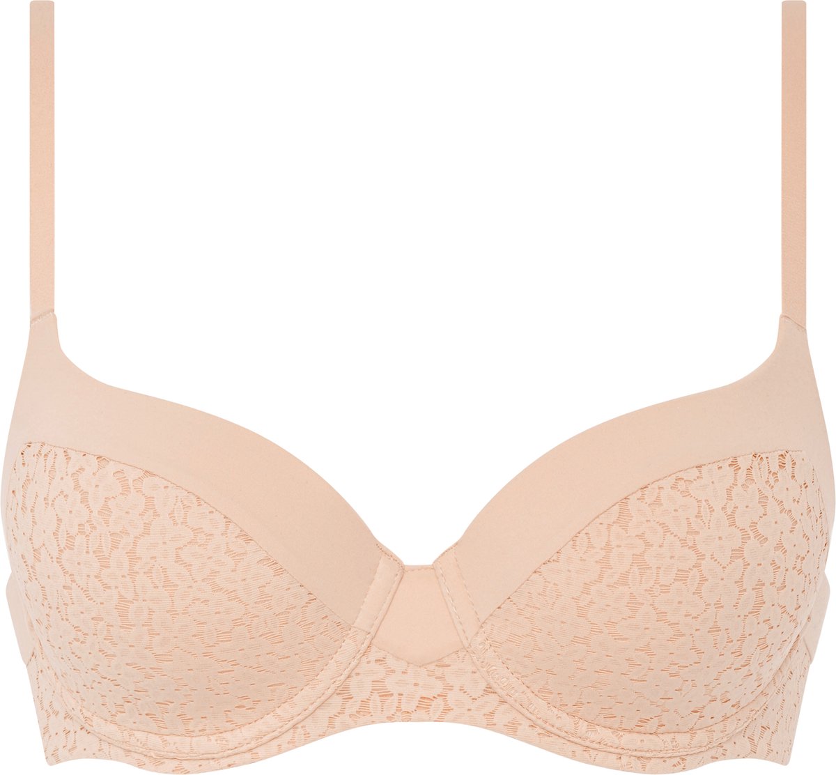 Chantelle Norah - T-Shirt BH - Bedekkend - Soft Feel - GOLDEN BEIGE