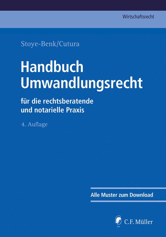 Handbuch Umwandlungsrecht - cover