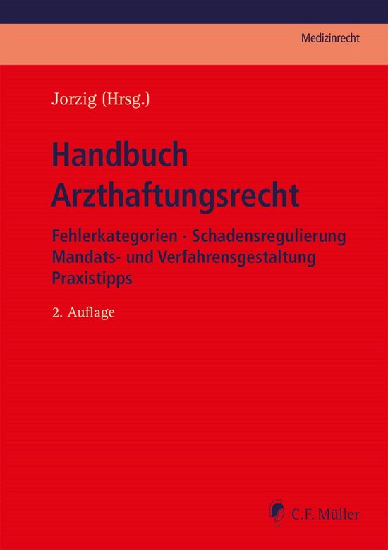 Handbuch Arzthaftungsrecht - cover