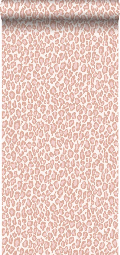 Walls4You behangpapier panterprint roze - 935282 - 0,53 x 10,05 m
