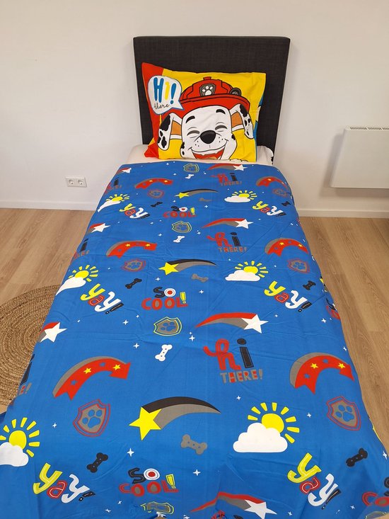 Paw Patrol Dekbedovertrek 140x200 cm - Pass it on Chase Marshall en Skye - nickelodeon van Nickelodeon — afbeelding 2