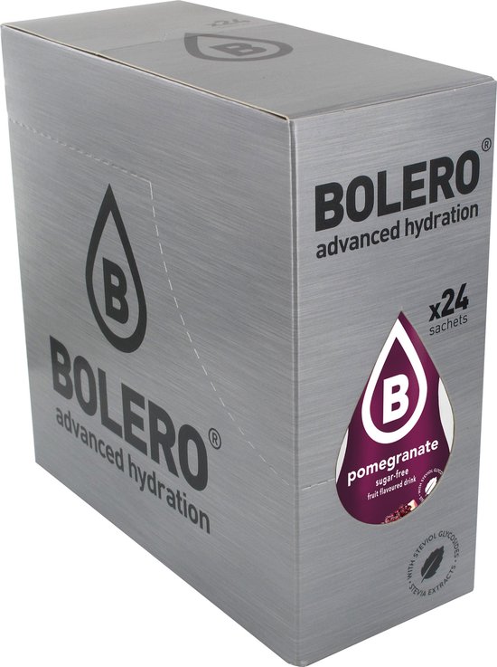 Bolero Siropen - Pomegranate Granaatappel 24 x 9