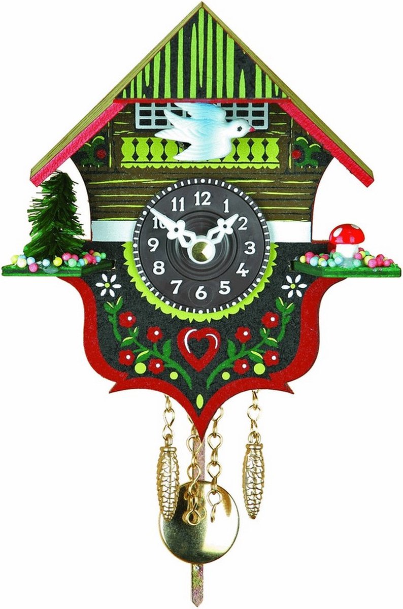 Trenkle - 14_PQ - Wandklok - kwarts - Miniatur-Uhr