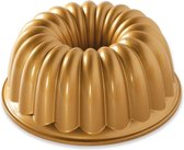 Party Bundt Pan taartvorm goud, aluminium, goudkleurig, 22,3 x 9,3 cm