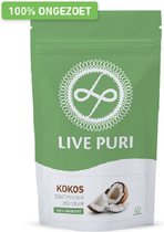 Poudre de protéine non sucrée à la Kokos Live Puri | Sans sucre et non sucré | Geen d'édulcorants (artificiels) | Poudre de protéines 100% naturelle | Le shake protéiné le plus savoureux avec un soupçon de noix de coco naturelle